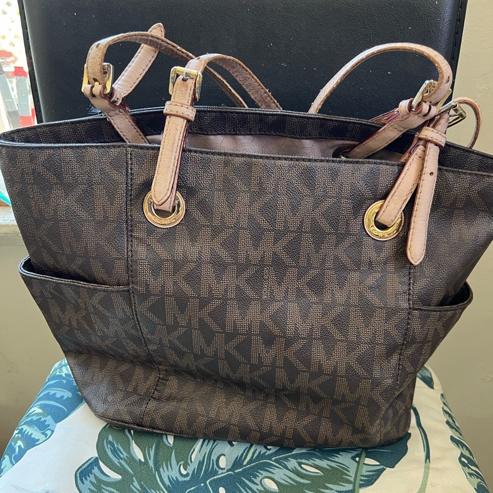 Michael Kors Brown Tote Bag